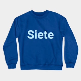 Blue Siete Crewneck Sweatshirt
